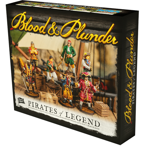 Blood & Plunder: Raise the Black - Pirates of Legend Box