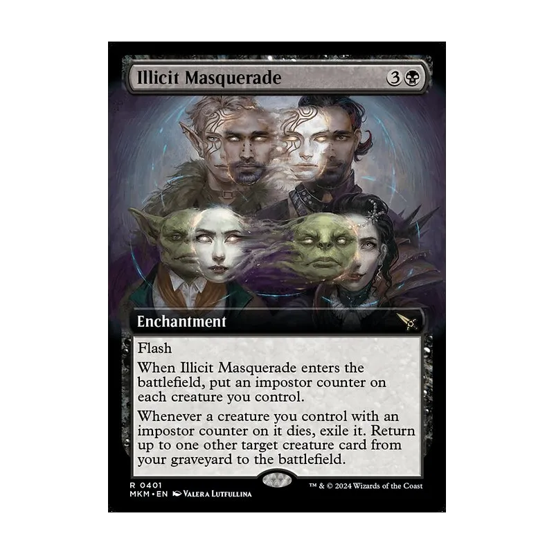 Illicit Masquerade (Extended Art) - Murders at Karlov Manor (Near Mint)