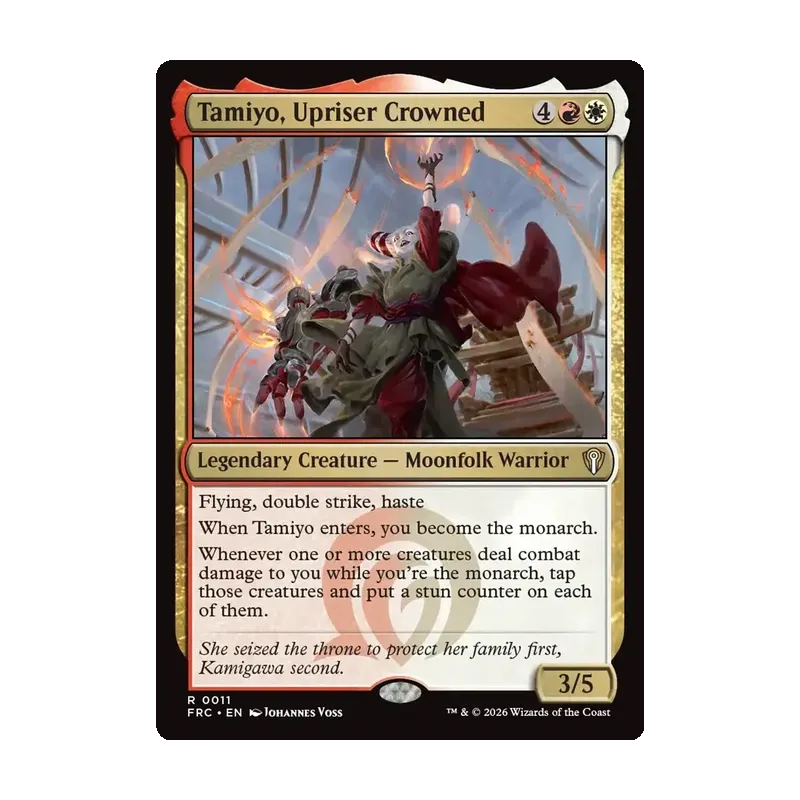Tamiyo, Upriser Crowned - Reality Fracture Commander (Near Mint)