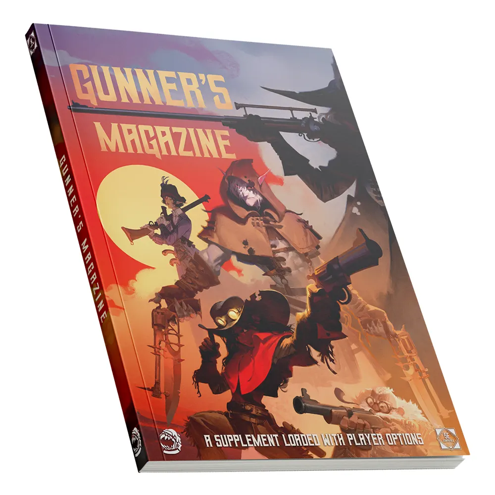 Zaman's Guide to the End of Time Gunner's Magazine Class Resource (D&D 5E Compatible) (Preorder)