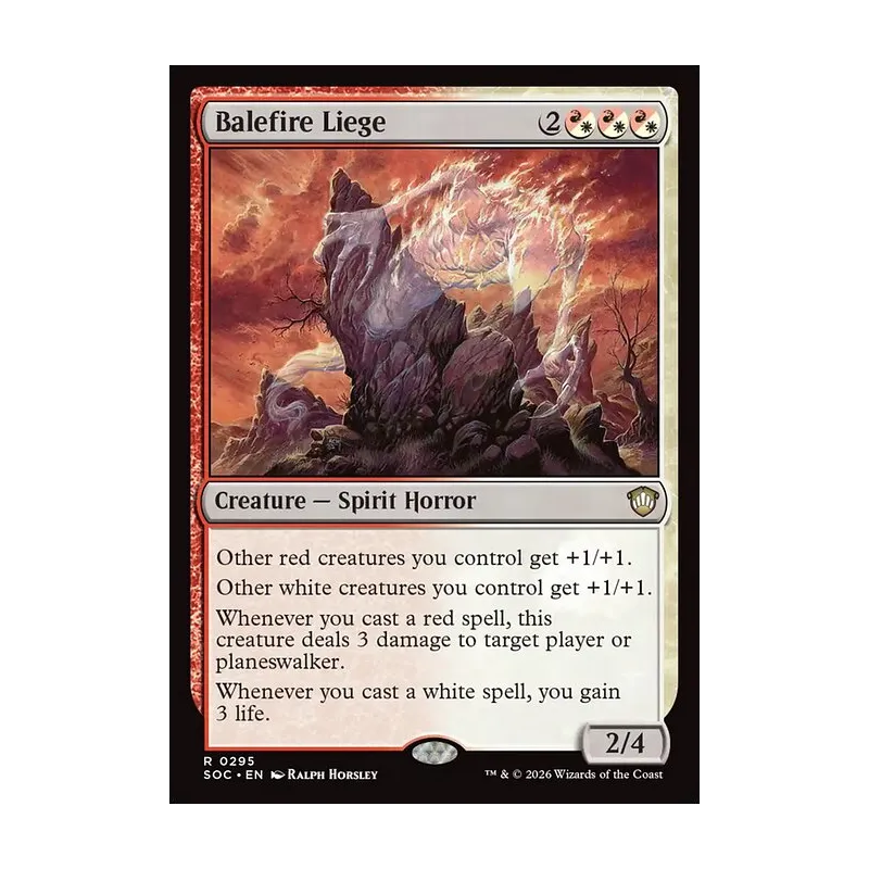 Balefire Liege - Secrets of Strixhaven Commander (Near Mint)