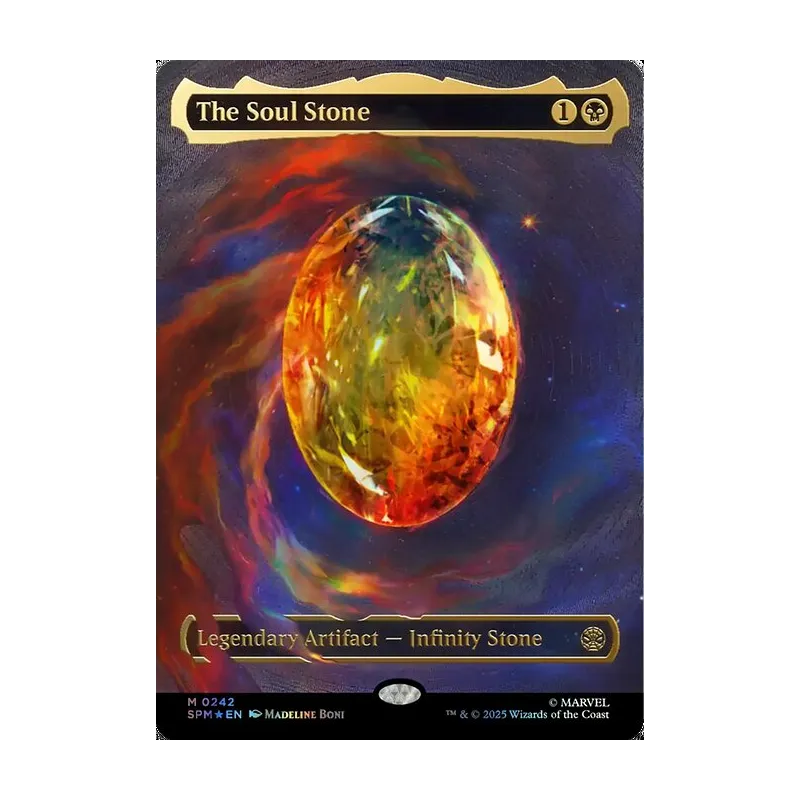 The Soul Stone (Cosmic Foil) - Marvel's Spider-Man (Foil Near Mint)