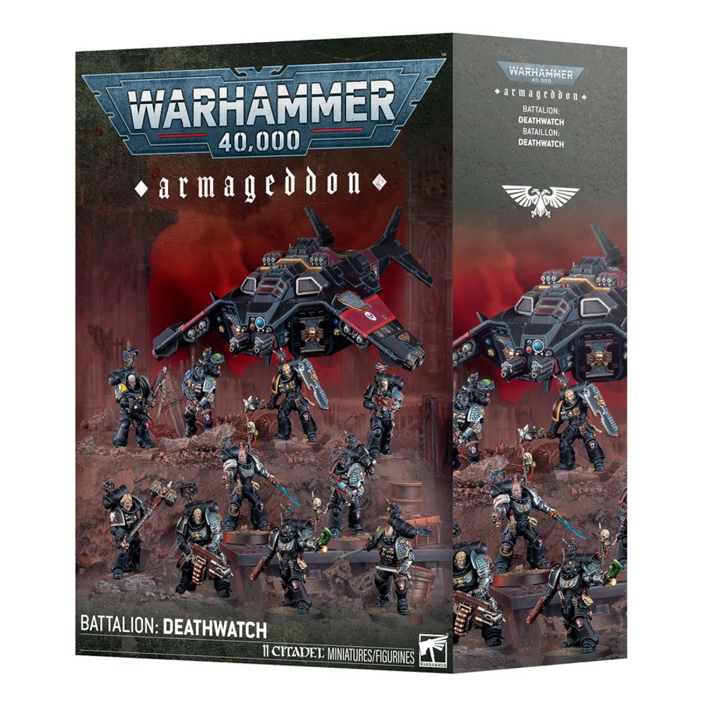 Warhammer 40K: Armageddon Battalion - Deathwatch (Preorder)