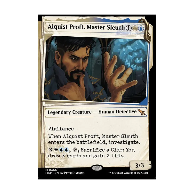 Alquist Proft, Master Sleuth (Showcase) - Murders at Karlov Manor (Near Mint)