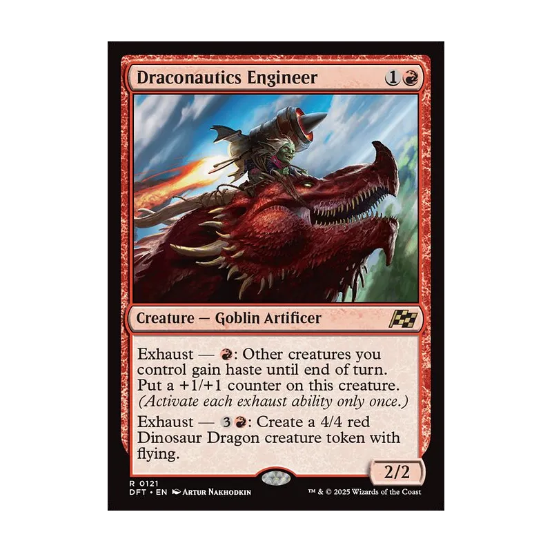 Draconautics Engineer - Aetherdrift (Near Mint)