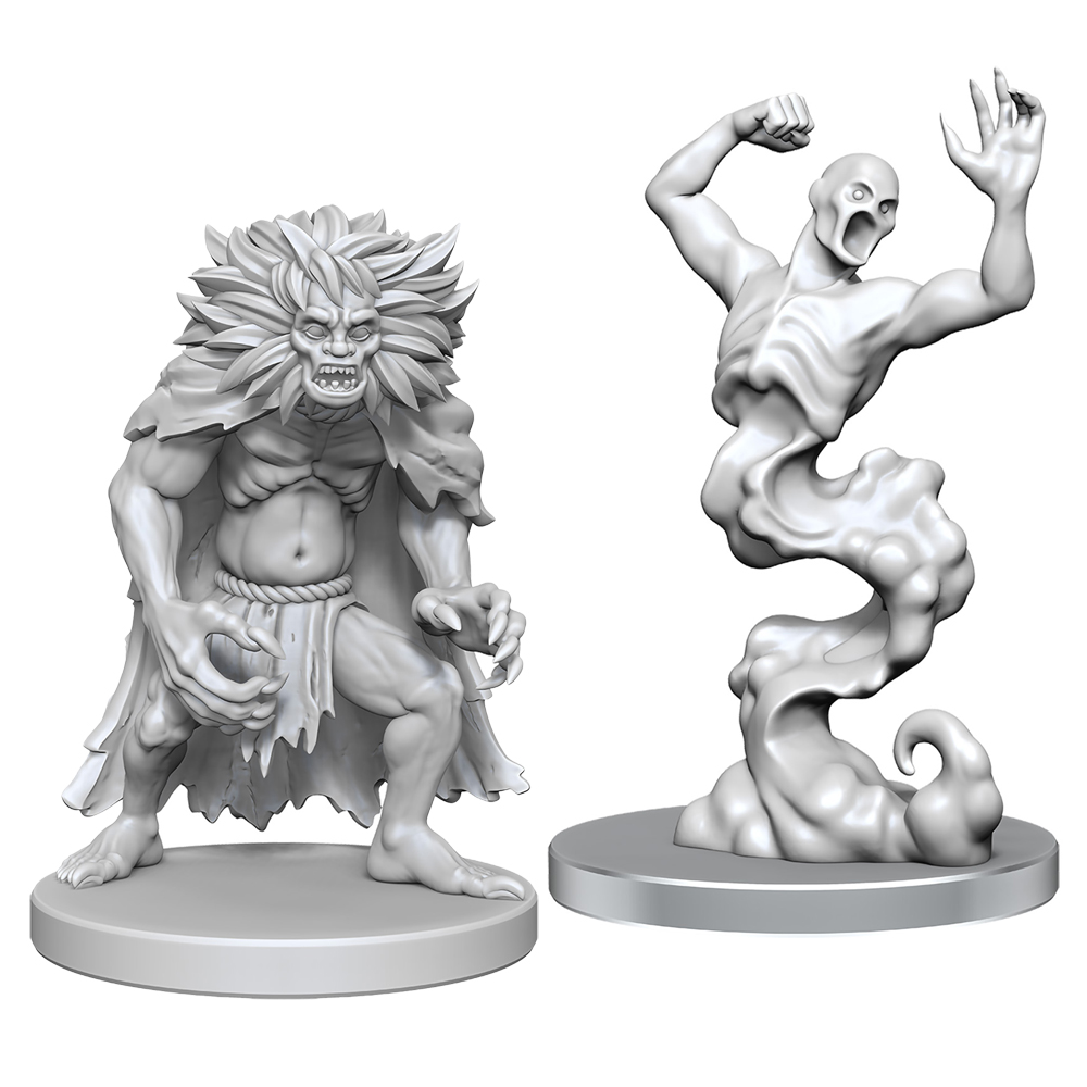 D&D Nolzur's Marvelous Unpainted Minis: W28 Classic Wight & Wraith (Preorder)