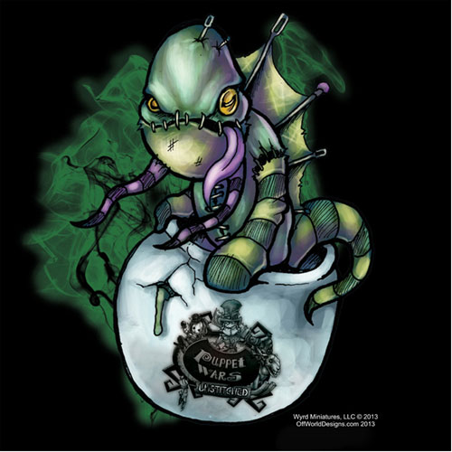 OffWorld Designs T-Shirt: Puppet Wars - Silurid (2XL) (Last Chance)