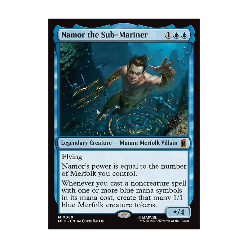 Namor the Sub-Mariner - Marvel Super Heroes (Near Mint)
