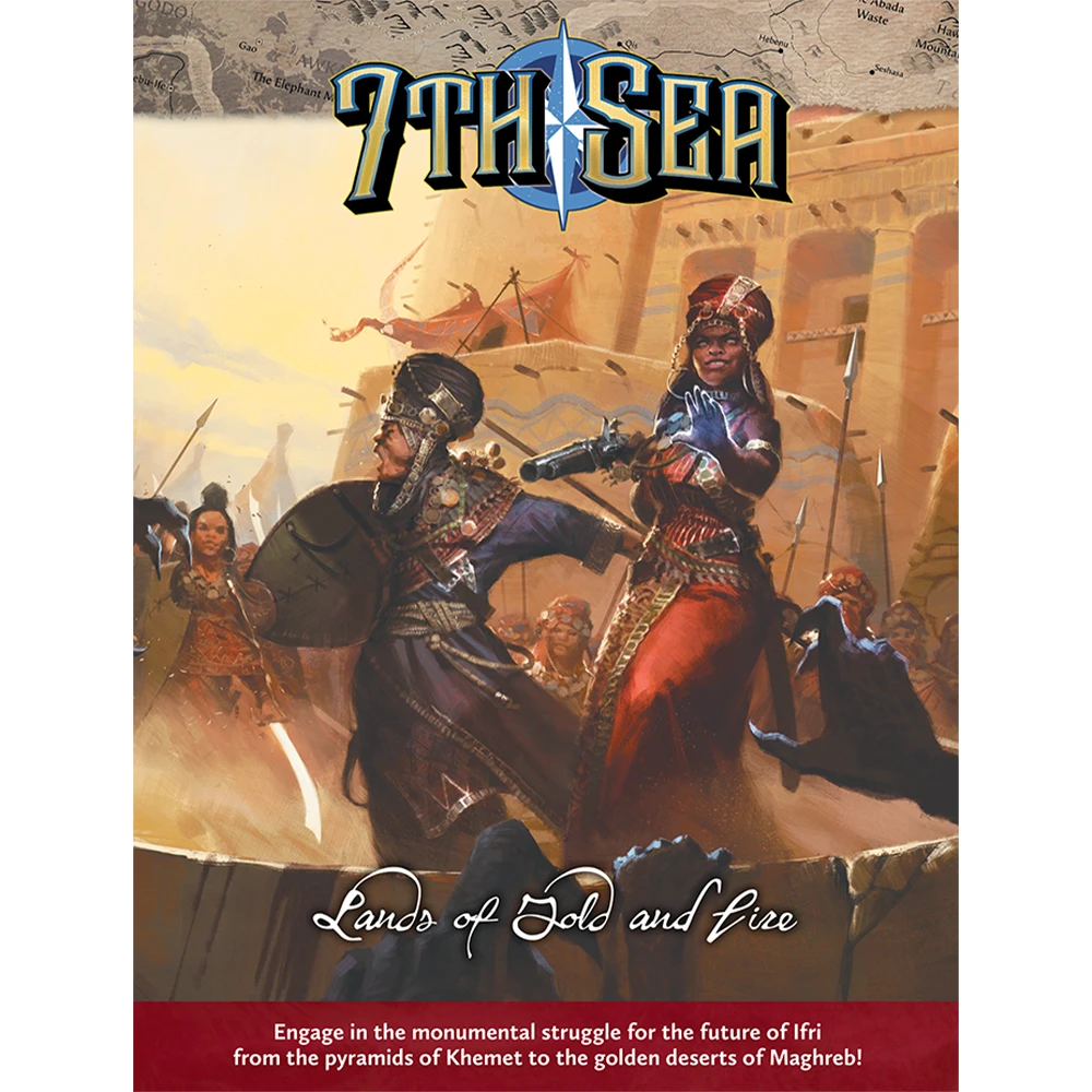 7th Sea RPG 2E: Lands of Gold and Fire (Preorder)