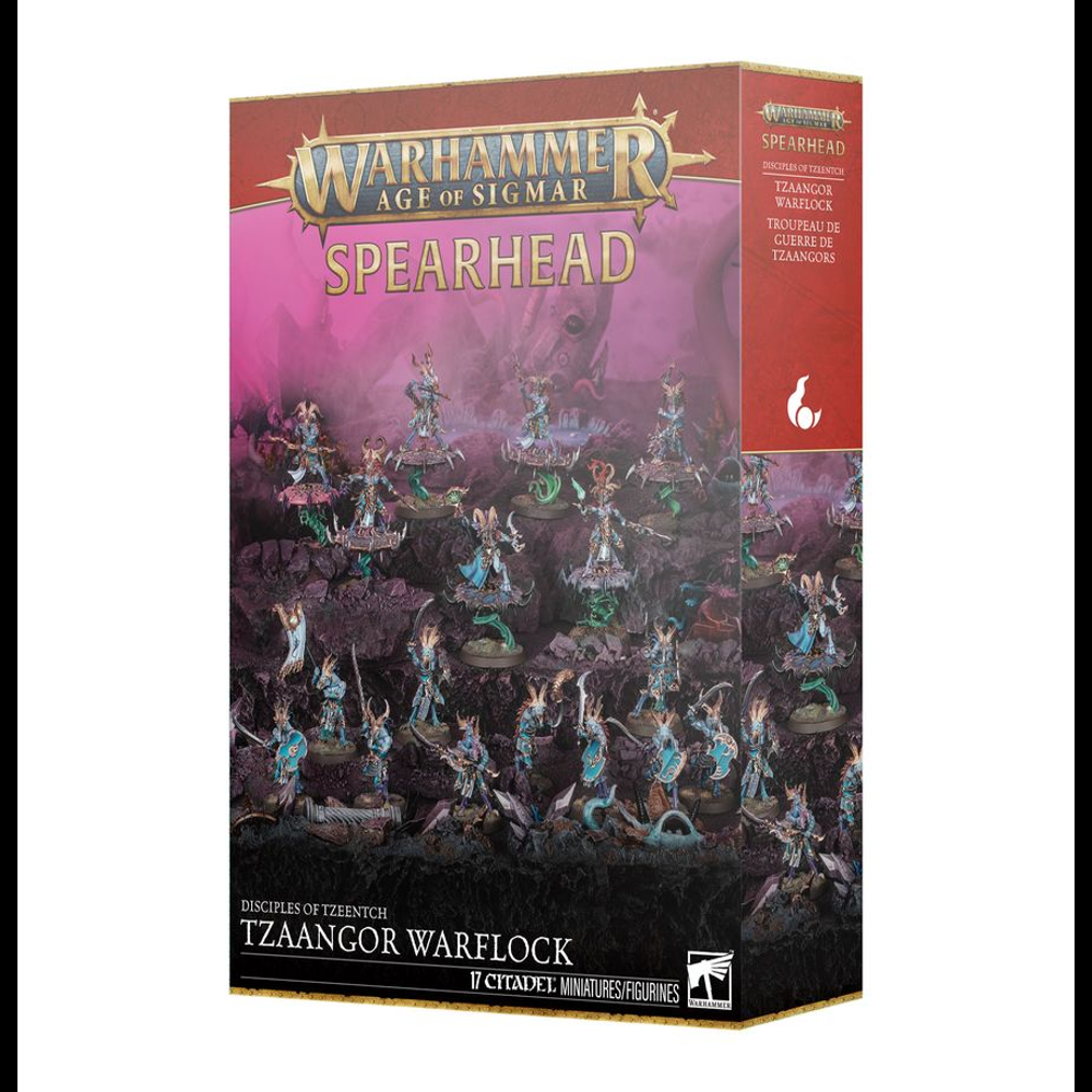 Warhammer Age of Sigmar: Disciples of Tzeentch Spearhead - Tzaangor Warflock (Preorder)