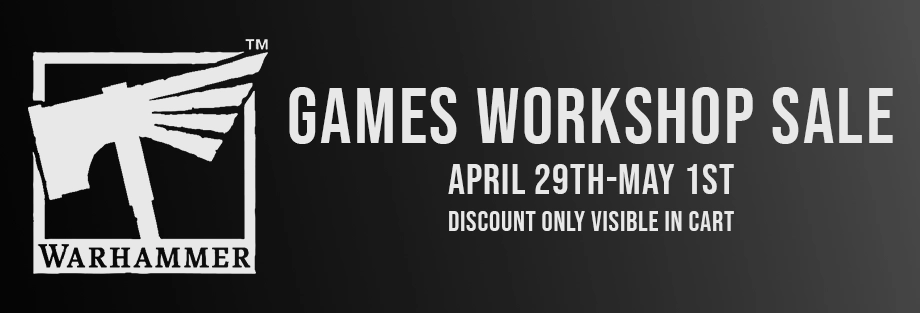 Games Workshop Sale