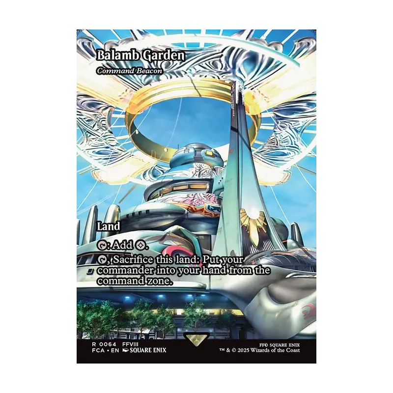 Balamb Garden / Command Beacon (Showcase) - Final Fantasy: Through the Ages (Near Mint)
