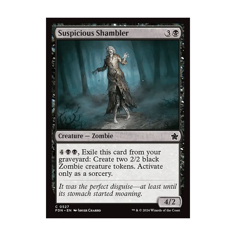 Suspicious Shambler - Foundations (Near Mint)