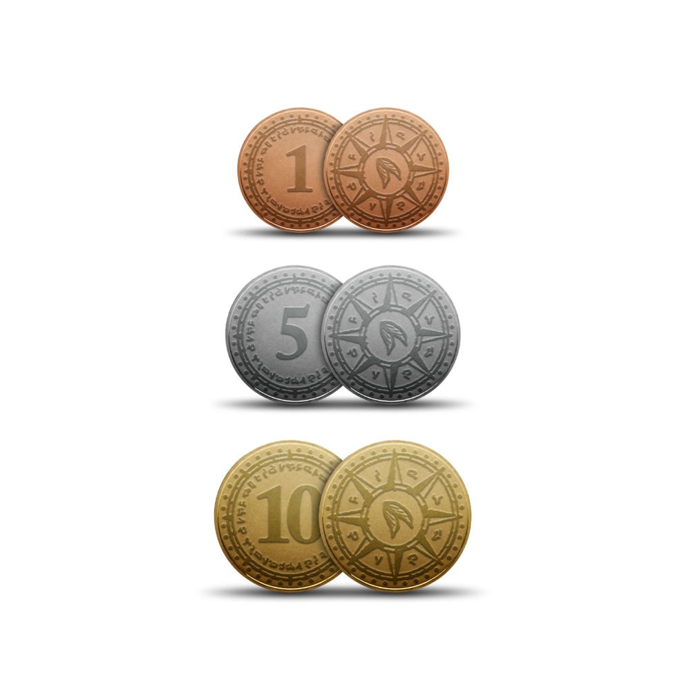Mythwind: Metal Coins (New Arrival)