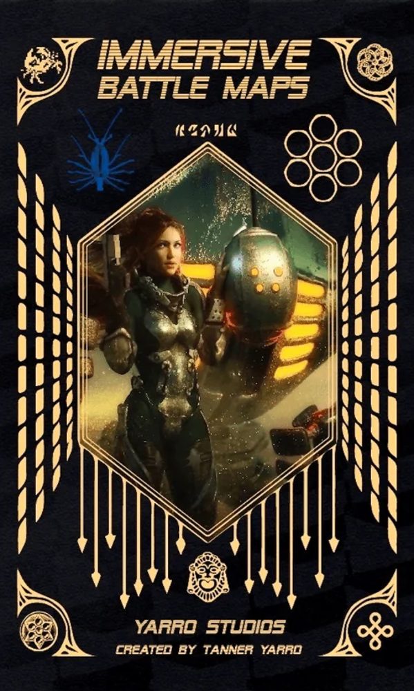 Immersive Battle Map: Sci Fi (New Arrival)