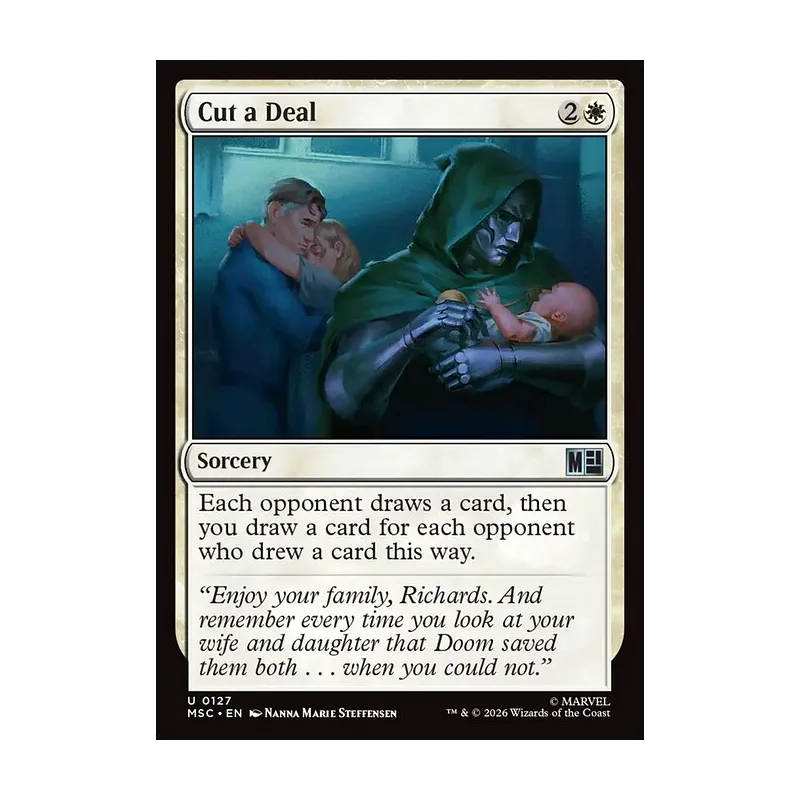 Cut a Deal (Surge Foil) - Marvel Super Heroes Commander (Foil Near Mint)