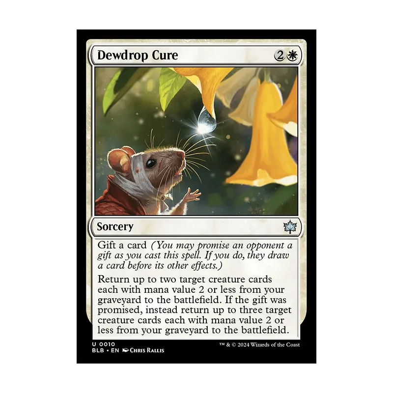 Dewdrop Cure - Bloomburrow (Near Mint)