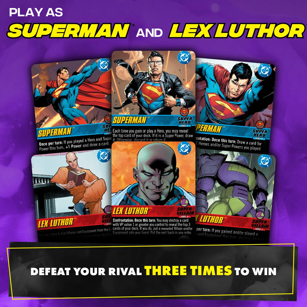 DC Deck-Building Game: Rivals - Superman vs. Lex Luthor