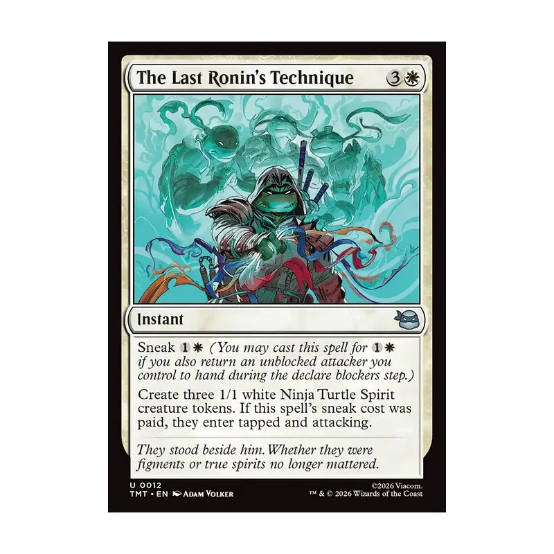 The Last Ronin's Technique - Teenage Mutant Ninja Turtles (Near Mint)