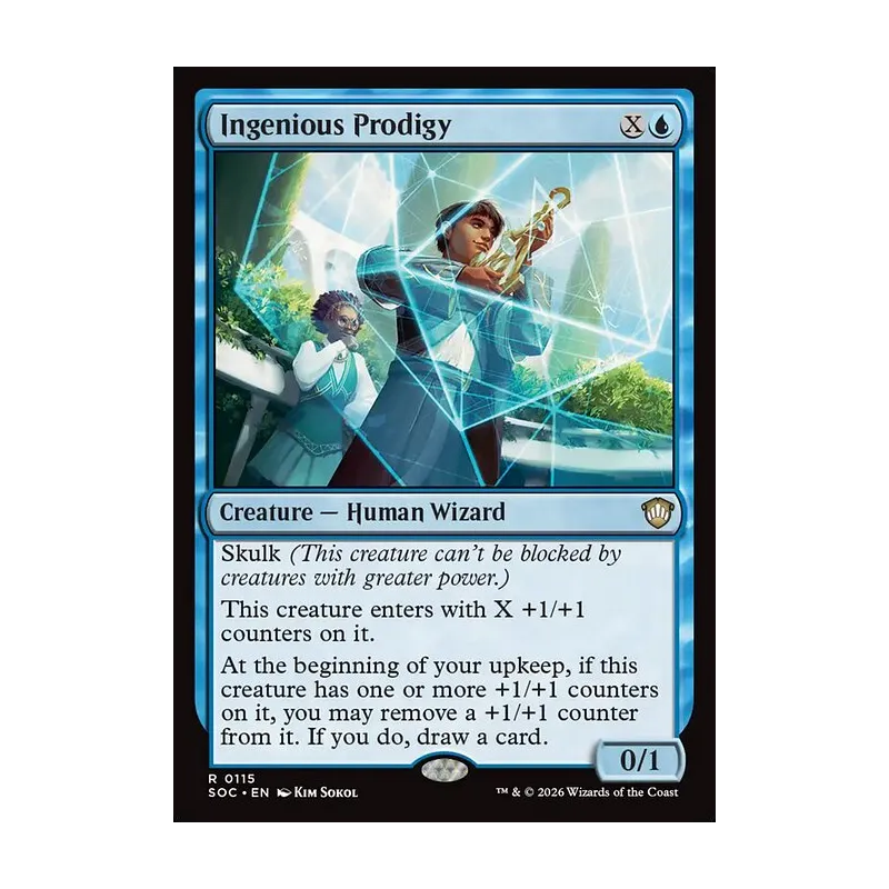 Ingenious Prodigy - Secrets of Strixhaven Commander (Near Mint)
