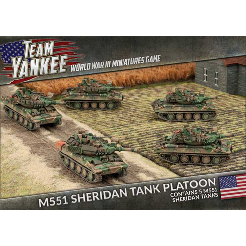 Team Yankee: USA - M551 Sheridan Tank Platoon