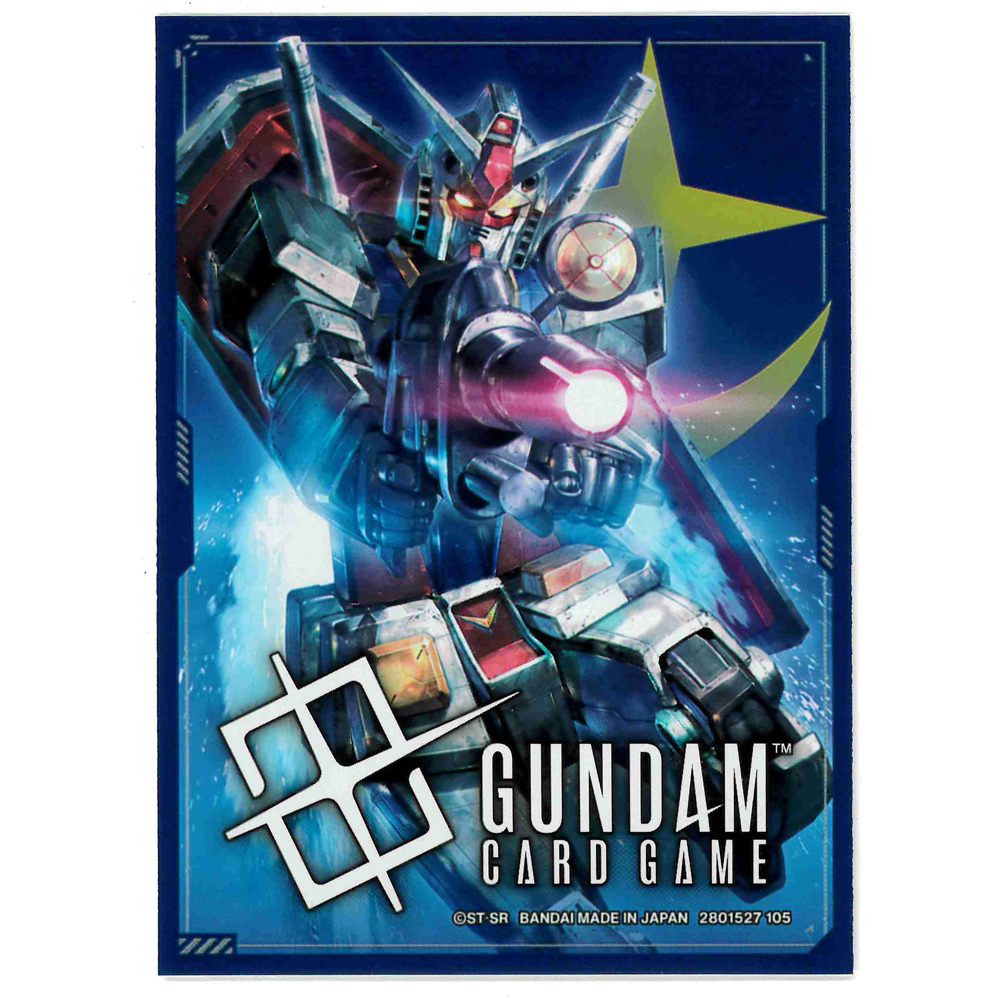 GUNDAM Card Game: Official Card Sleeves - Gundam/EFSF GUNDAM Card Game: Official Card Sleeves - Gundam/EFSF