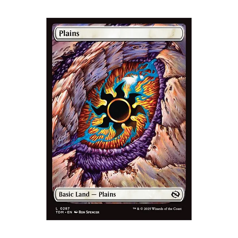 Plains (0287) - Tarkir: Dragonstorm (Near Mint)