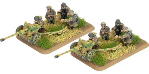 Flames of War WW2: German - Fallschirmjager 5cm Tank-Hunter Platoon