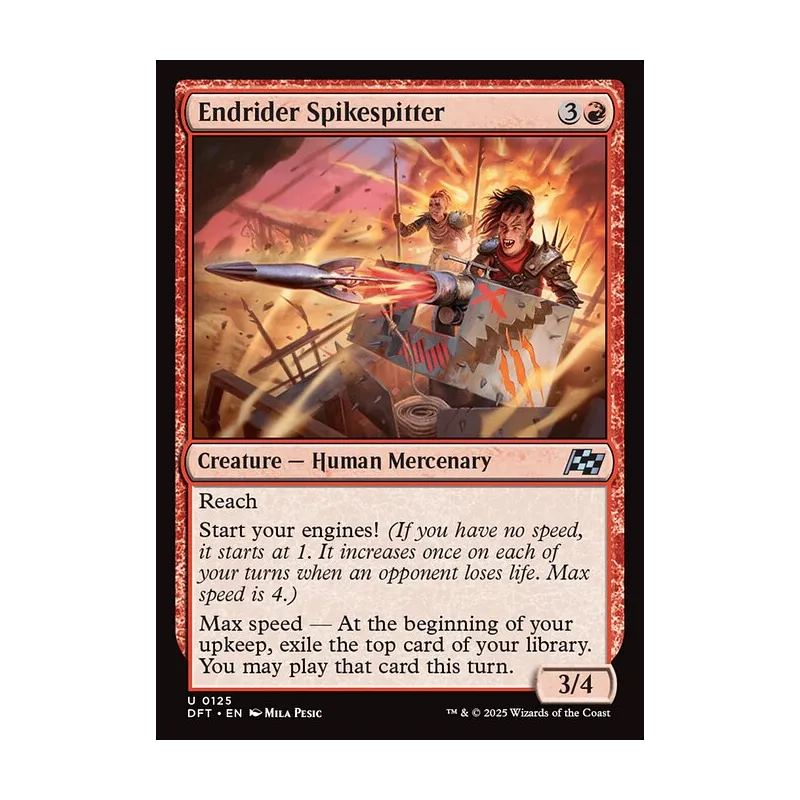 Endrider Spikespitter - Aetherdrift (Near Mint)