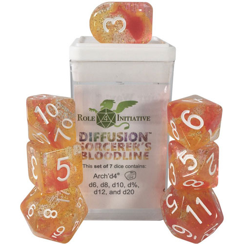 R4I Dice w/ Arch'd4: Diffusion - Sorcerer's Bloodline w/ White (7) (Last Chance)