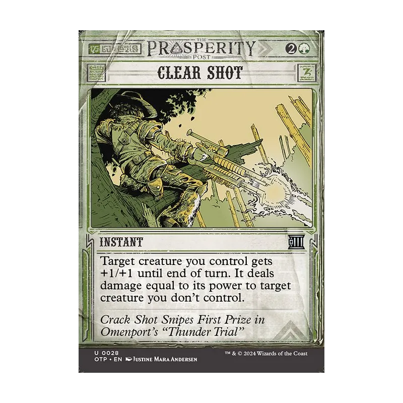 Clear Shot - Breaking News (Near Mint)