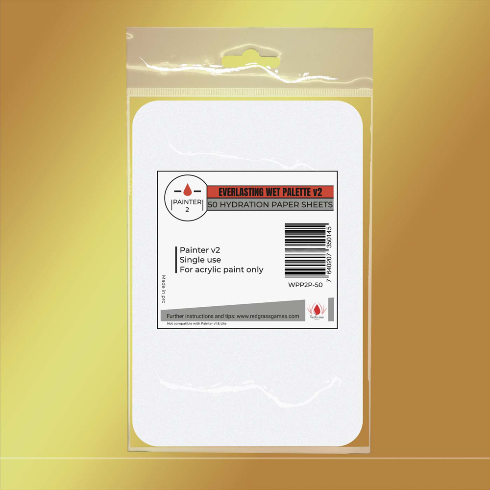 Redgrass: Painter Size - Hydration Paper Sheets (50) Redgrass: Painter Size - Hydration Paper Sheets (50)