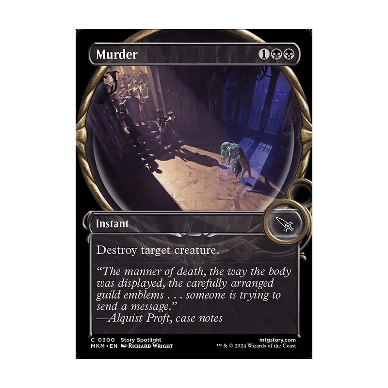 Murder (Showcase) - Murders at Karlov Manor (Near Mint)