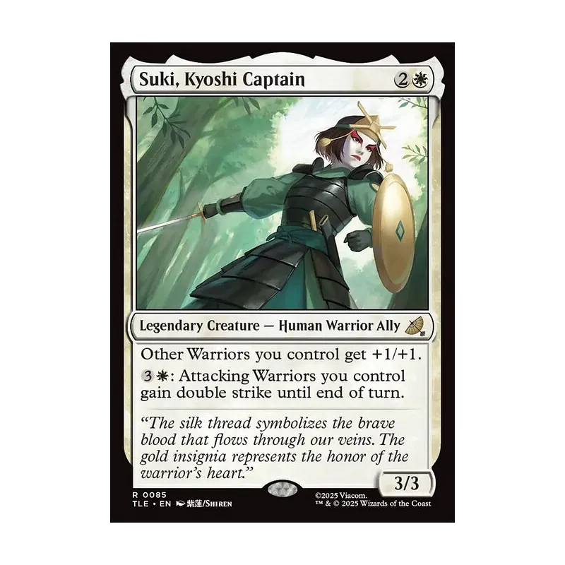 Suki, Kyoshi Captain - Avatar: The Last Airbender Eternal (Near Mint)