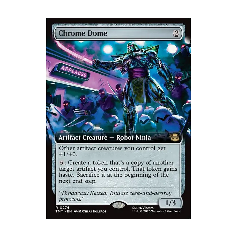 Chrome Dome (Extended Art) - Teenage Mutant Ninja Turtles (Near Mint)