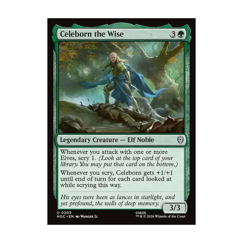Celeborn the Wise - The Hobbit Eternal (Near Mint)