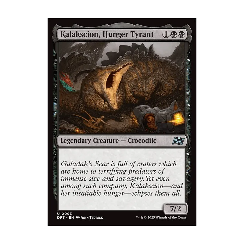 Kalakscion, Hunger Tyrant - Aetherdrift (Near Mint)