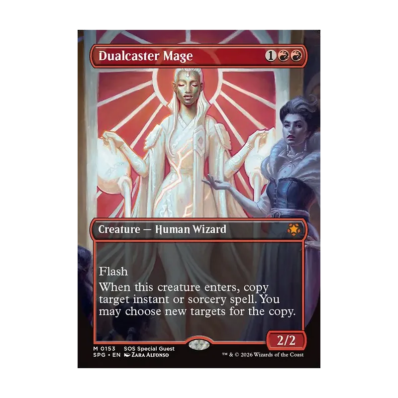 Dualcaster Mage (Borderless) - Special Guests (Near Mint)