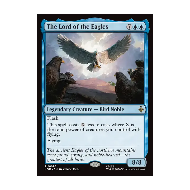 The Lord of the Eagles - The Hobbit (Near Mint)