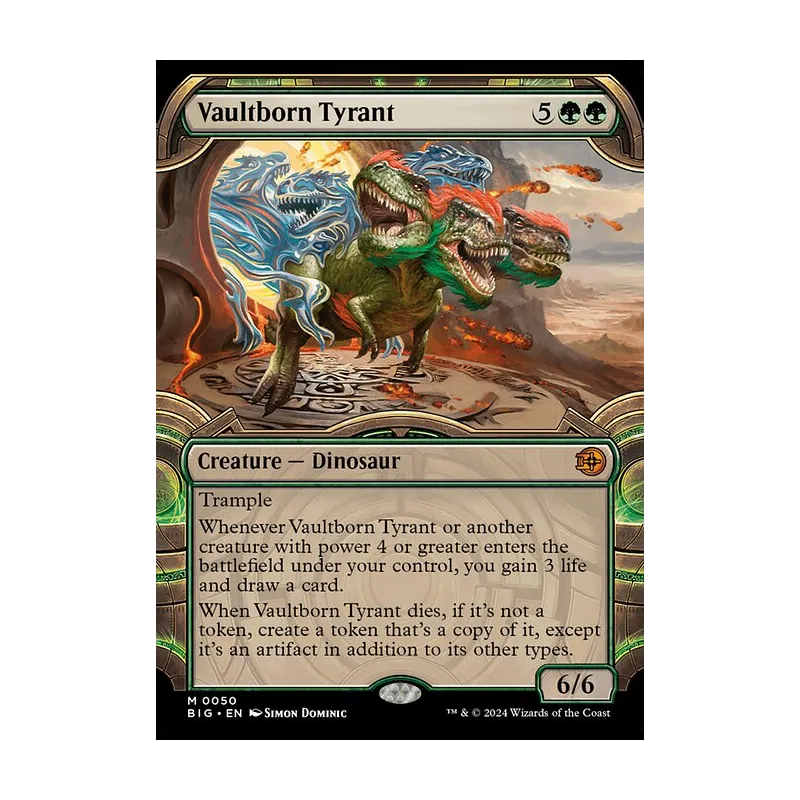 Vaultborn Tyrant (Showcase) - The Big Score (Near Mint)