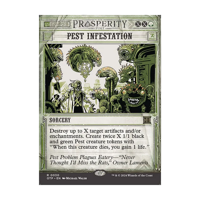Pest Infestation - Breaking News (Near Mint)