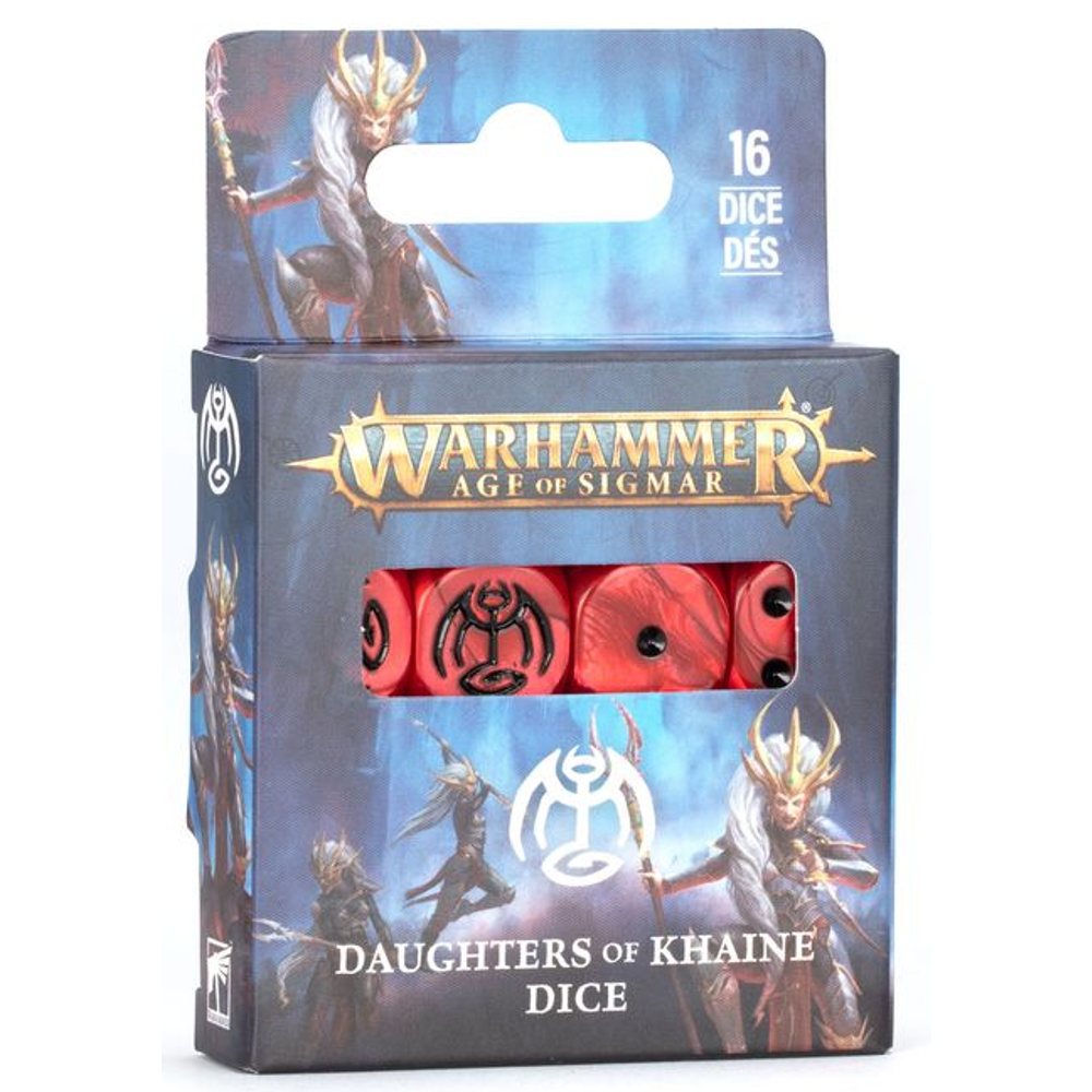 Warhammer Age of Sigmar: Daughters of Khaine - Dice (Preorder)