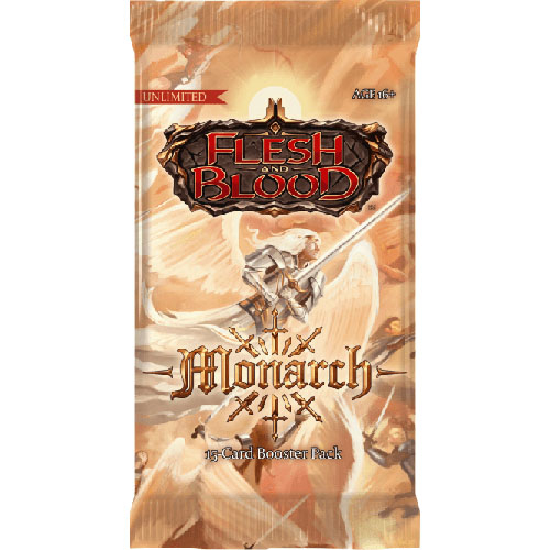 Flesh & Blood TCG: Monarch Unlimited Ed - Booster Pack (Clearance)