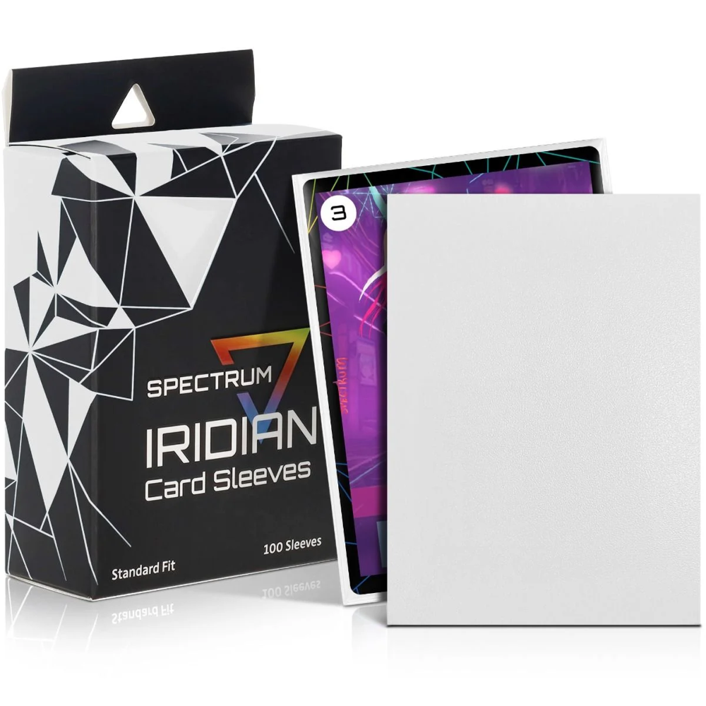 Spectrum: Iridian Matte Sleeves - White (100) (Preorder)