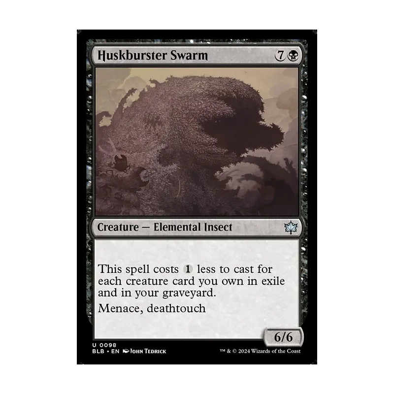Huskburster Swarm - Bloomburrow (Near Mint)