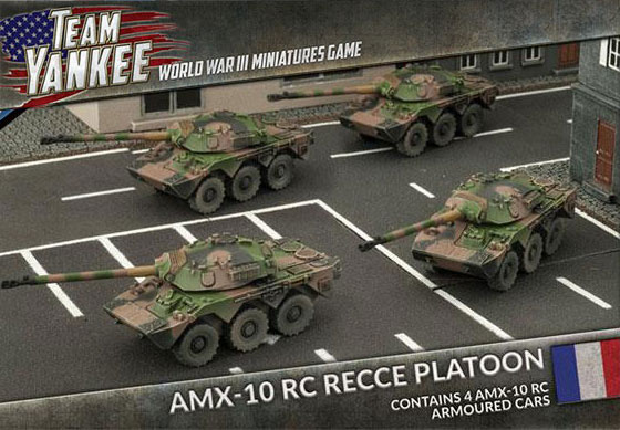 Team Yankee: French - AMX-10 RC Recce Platoon