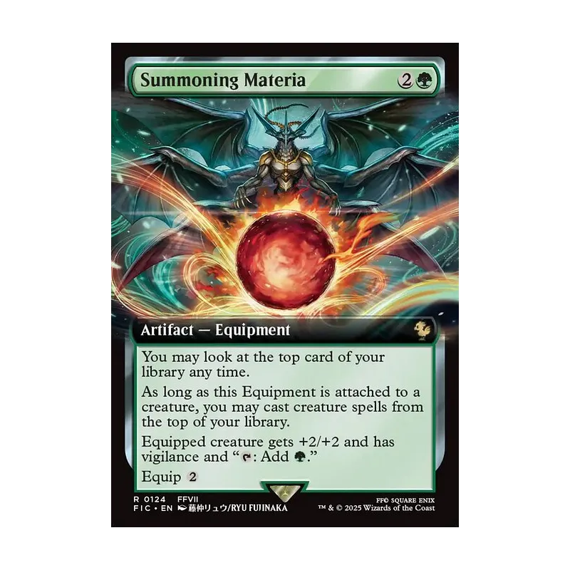 final fantasy equipment cards mtg - Collector's Edition Commander Deck FINAL FANTASY fans can experience the games featured for each deck in a whole new way Mtg Final Fantasy Limit Break