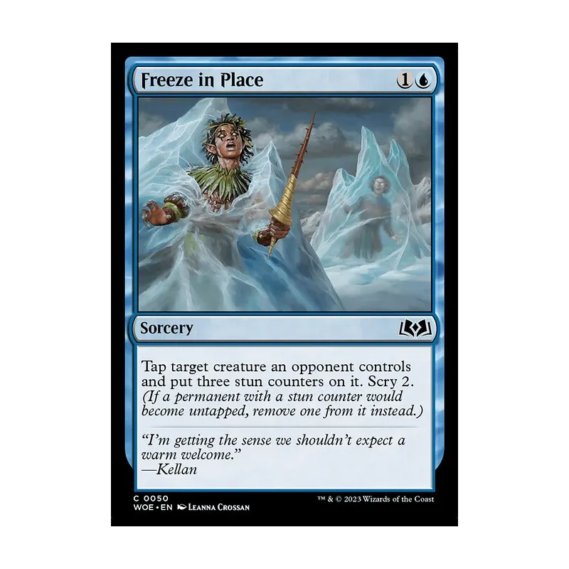 Freeze in Place - Wilds of Eldraine (Near Mint)