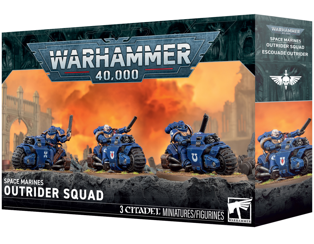 Warhammer 40K: Space Marines - Outrider Squad (Preorder)