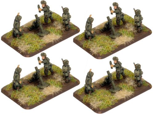 Flames of War: WW2 - Parachute 81mm Mortar Platoon